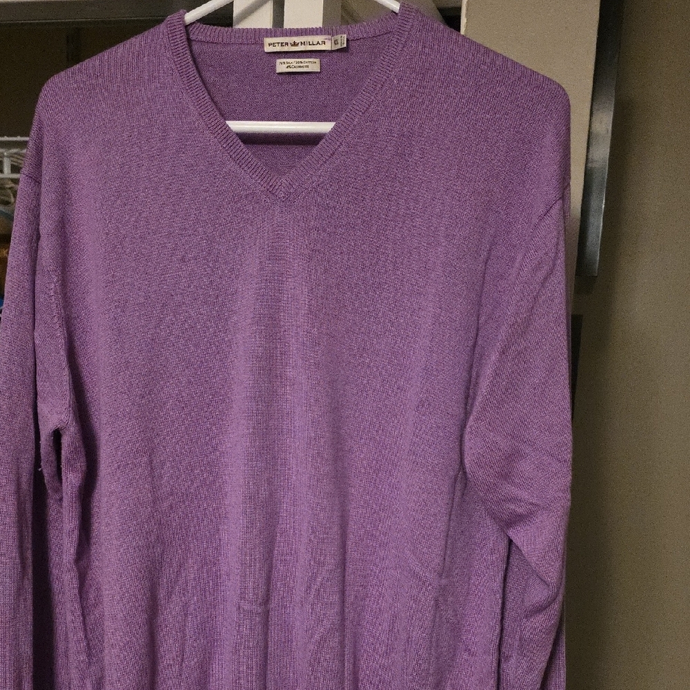 Peter Millar Purple Men's Sweater